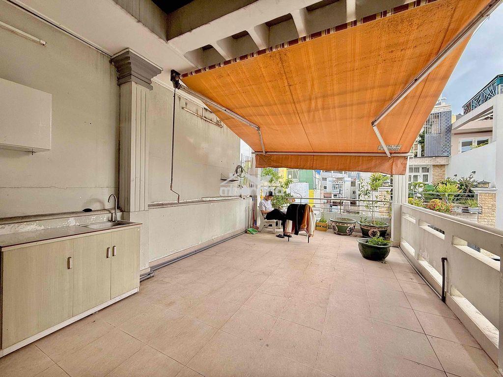 Phòng trọ tách bếp 40m2 balcony sân vườn gần bùi viện, metro bến thành - 3