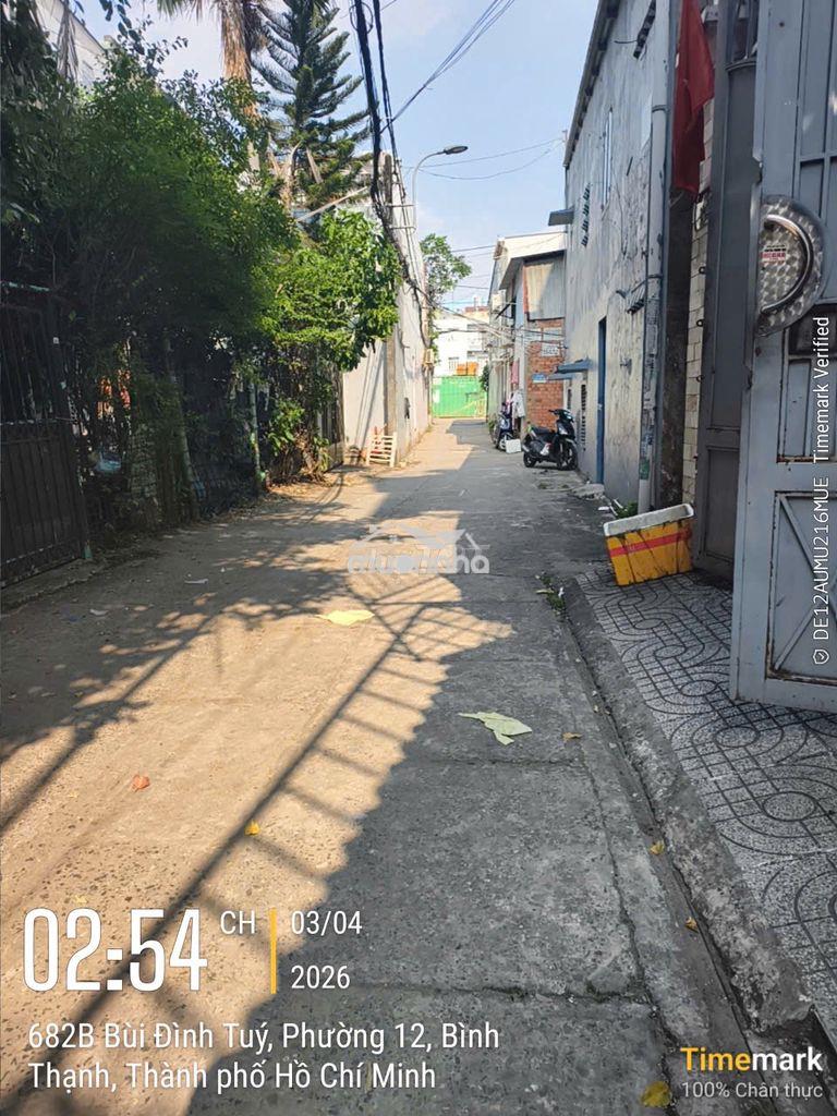 Nhà 2 tầng, dt 4x21m, cn 84m2, hxh bùi đình túy sát rạch xuyên tâm