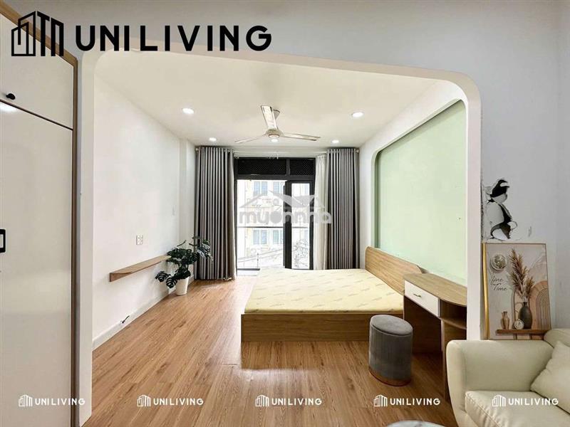 Studio full nội thất thang máy, hầm xe 30m2 gần giga mall