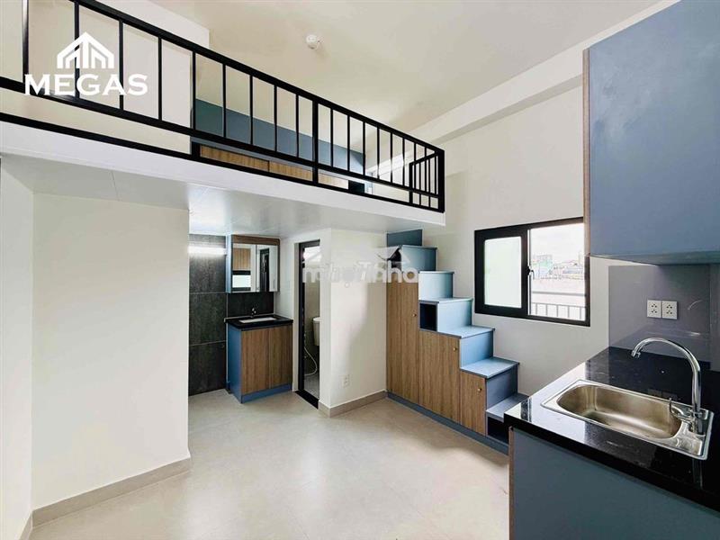 Gác cửa sổ trời full nội thất mới xây ngay cvpm_dương thị mười quận 12