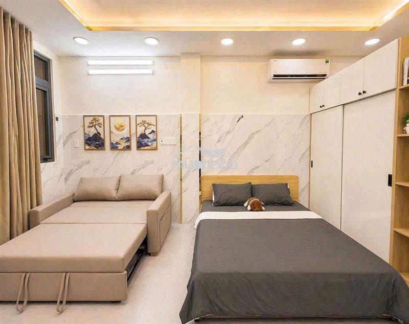 Cho thuê căn hộ 2pn - lê văn linh quận 4, sát quận 1