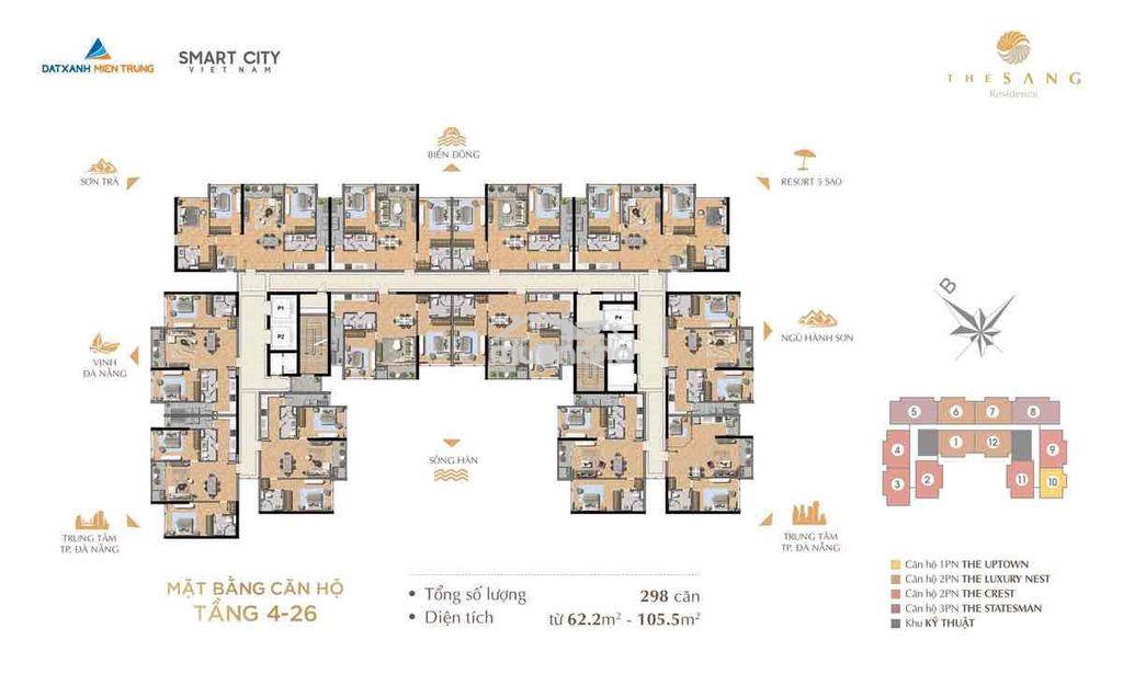 Chính chủ bán căn 2pn the sang residence - 2