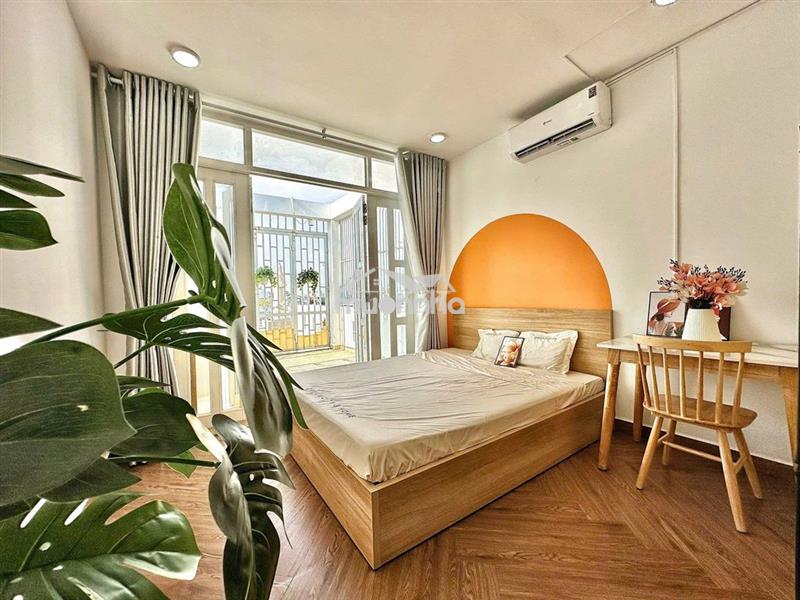 Cho thuê căn hộ có nội thất huỳnh tấn phát - quận 7 - giá 4.5tr 