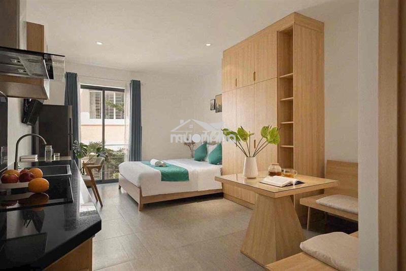 Căn hộ dịch vụ mới 100%,full nội thất,gần bùi viện,chợ bến thành, 40m2