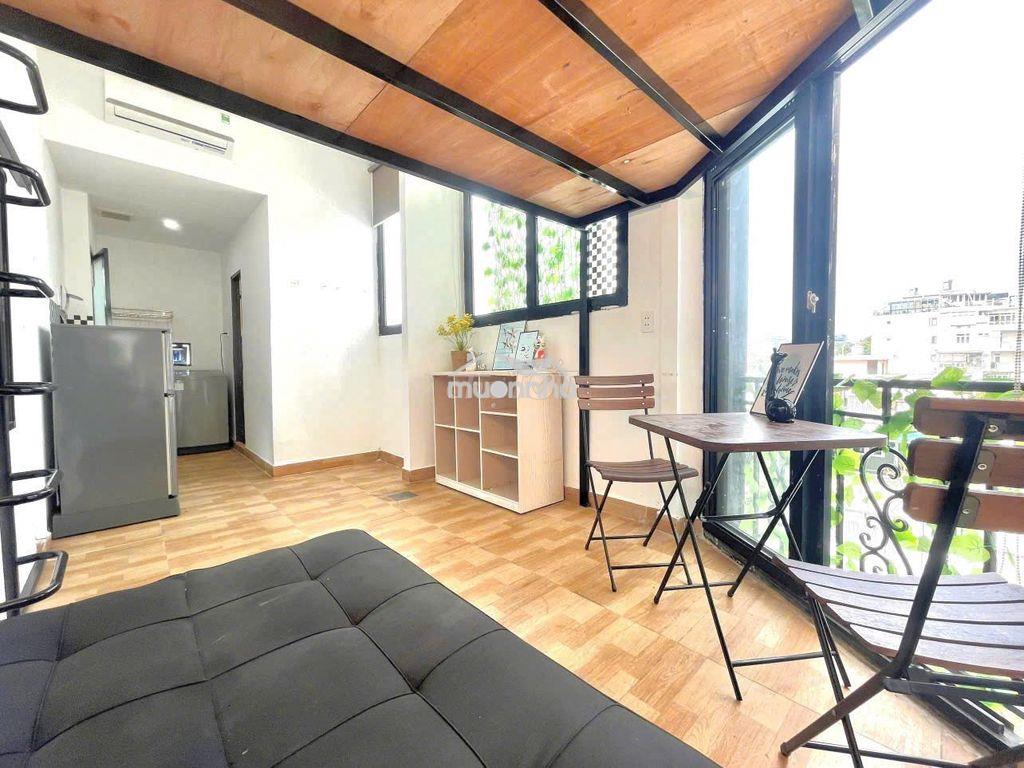 Cho thuê duplex ban công, thang máy ngay trung tâm q1 chỉ từ 4.x - 4
