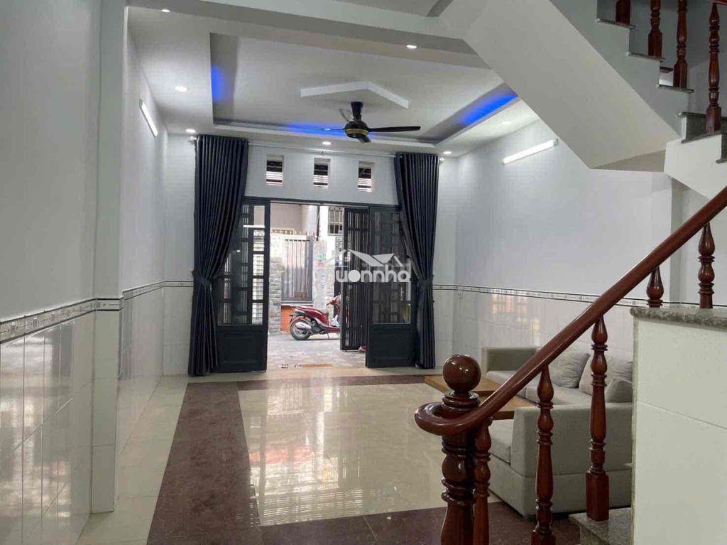 Cho thuê nhà tân chánh hiệp q12 1lầu 2pn 3wc hxh 180m mới keng 9tr co - 4