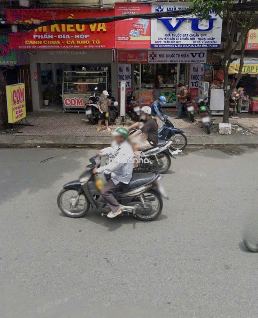 Cho thuê nhà mặt tiền chung cư trệt đường đồng đen - 2