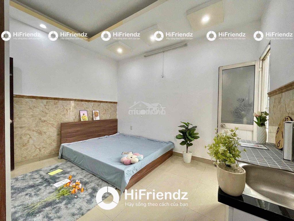 Cho thuê studio full nội thất, ban công, gần công viên phú lâm - 2