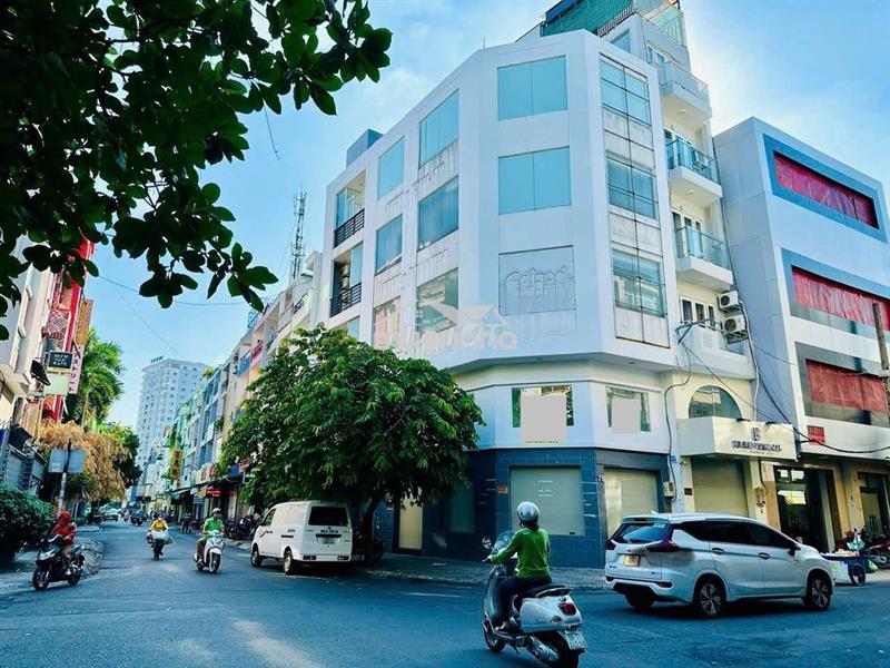 Góc 2 mt mặt tiền hoa sứ - 6x15m - 5 tầng thang máy - giá: 80 triệu