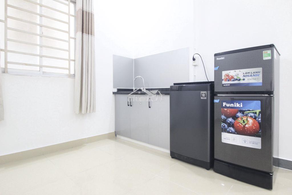 🏡Ngay cv làng hoa - ban công - 1pn riêng - full nội thất - máy giặt - 3