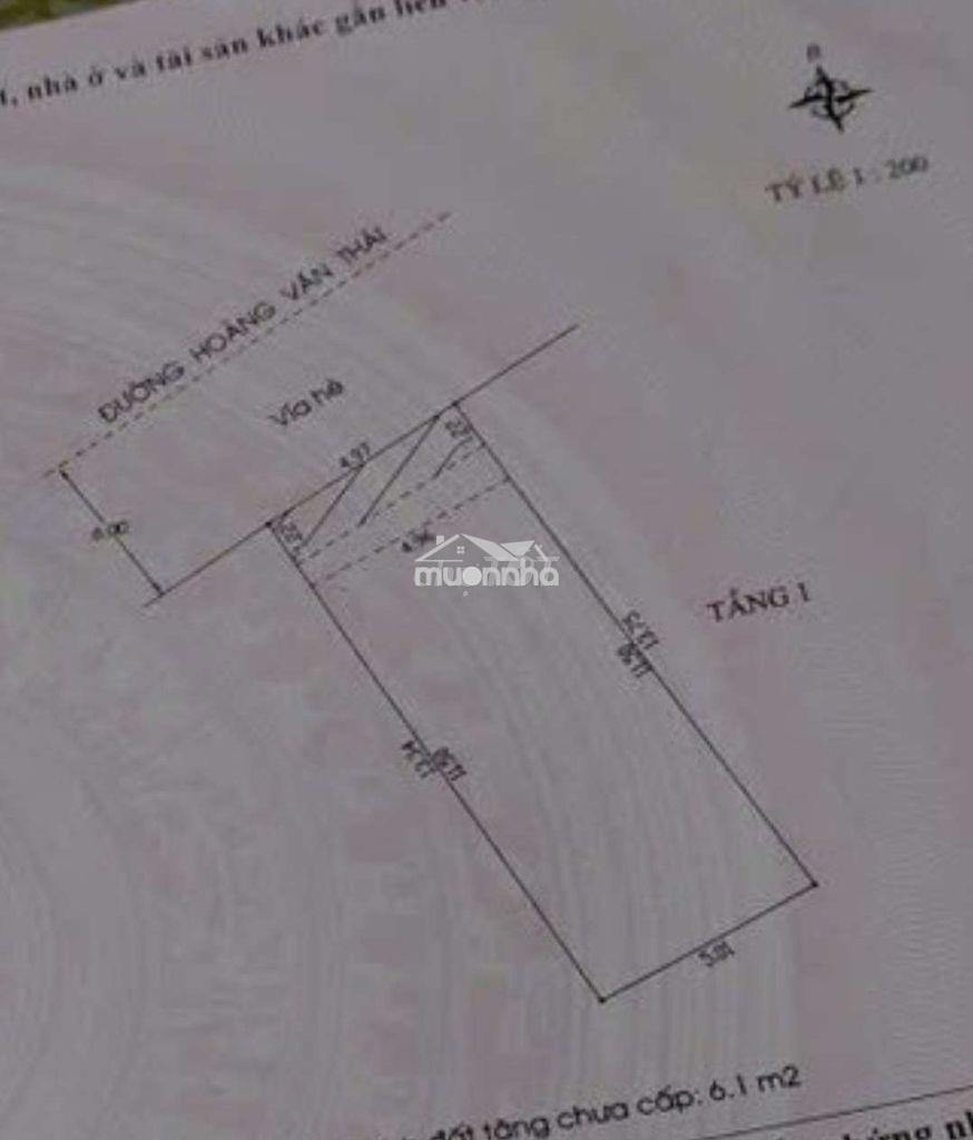Bán đất tặng nhà c4 mặt tiền đường hoàng văn thái - đà nẵng - 3