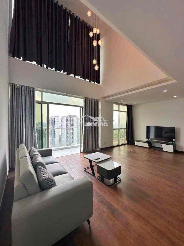 Bán penthouse như hình full nội thất, sổ hồng riêng,view thành phố