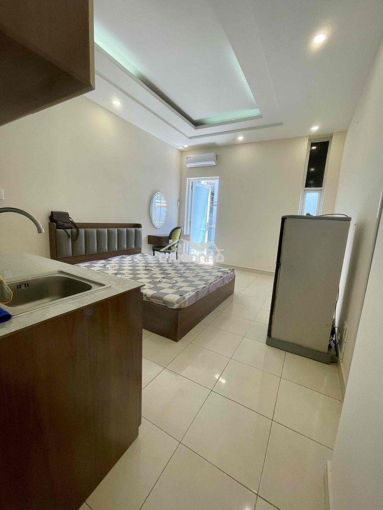 Studio ban công full nội thất, nhà vệ sinh siêu to gần ngã 4 bảy hiền - 4