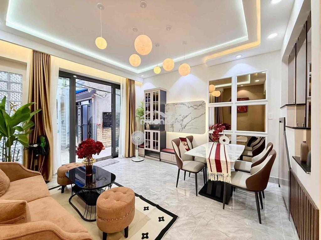 🏡 Hẻm xe hơi huỳnh văn bánh, phú nhuận – 3 tầng btct – sd 90m² – ngang - 2
