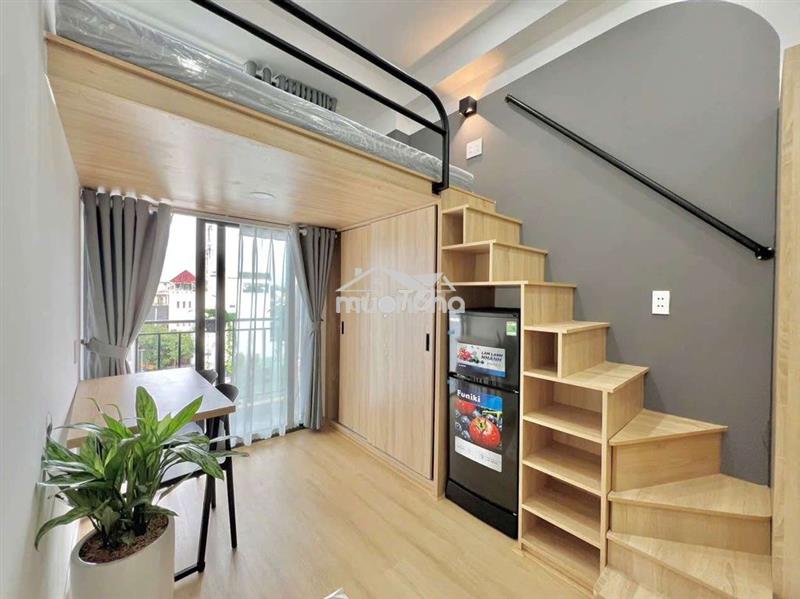Cho thuê phòng full nội thất ban công cửa sổ thoáng