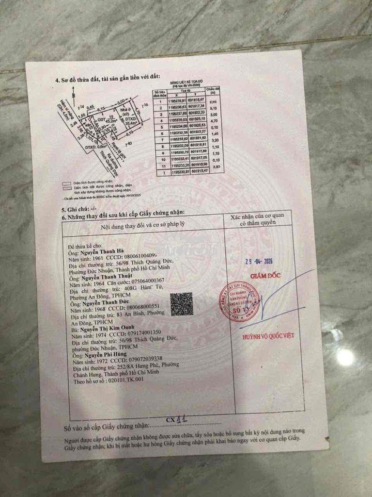 Nhà 2 mặt tiền hẻm thông nhau