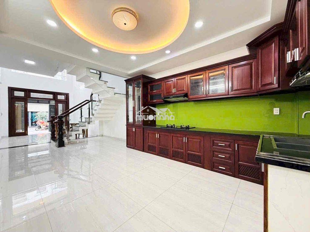 Nhà bán gần mặt tiền nguyễn văn dung, p6, gv - 4m x 17m - 5ầu mới - 4