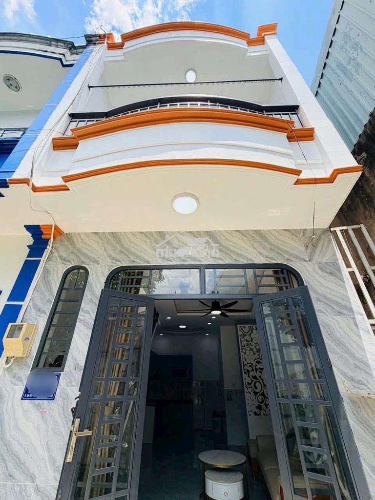 Nhà 1 lầu 29.6m2 hẻm 3m sát mặt tiền phan huy ích, ngay emart 2