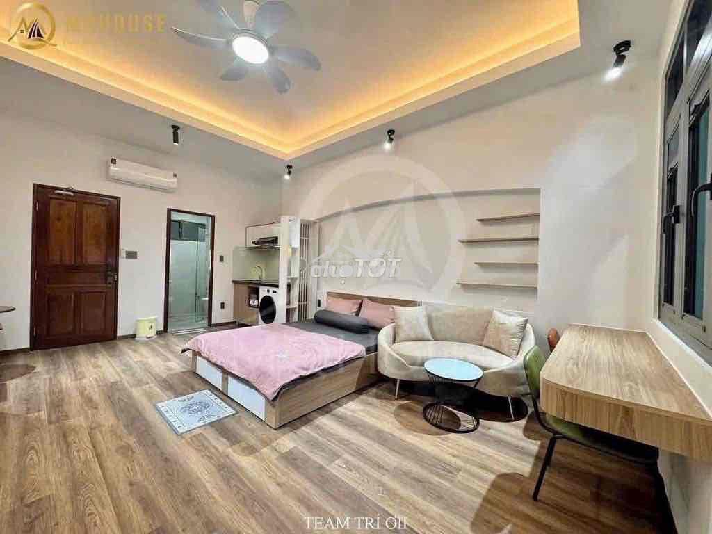 Căn hộ cao cấp ban công full nội thất ngay đại học kinh tế - 4