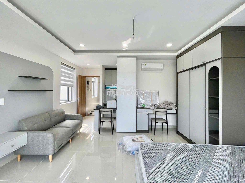 Sắp trống studio 45m2 🍄full nội thất 🪴ban công lớn 📍gần mai chí thọ - Ảnh 3