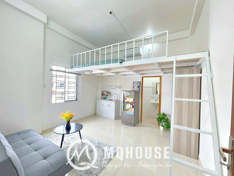 Cho thuê căn hộ tân bình - duplex full nội thất - 0926051663