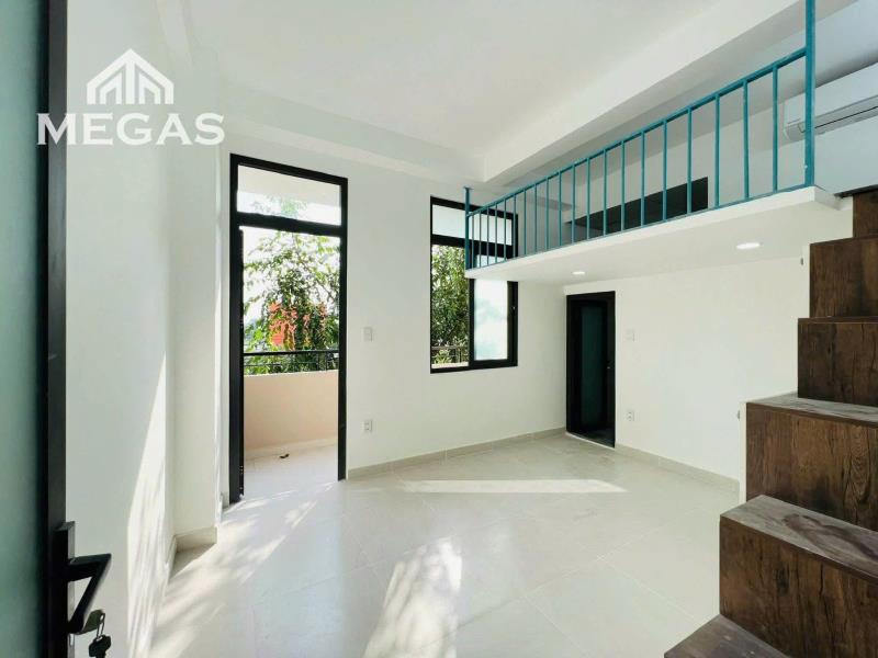 Cho thuê phòng ban công có gác đầy đủ nội thất ngay go trường chinh, đh công thương