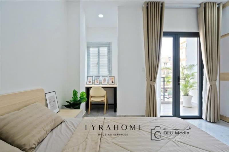 Cho thuê căn hộ 1pn tách bếp - balcony lớn - giặt riêng gần cầu thị nghè, ngã tư hàng - 2
