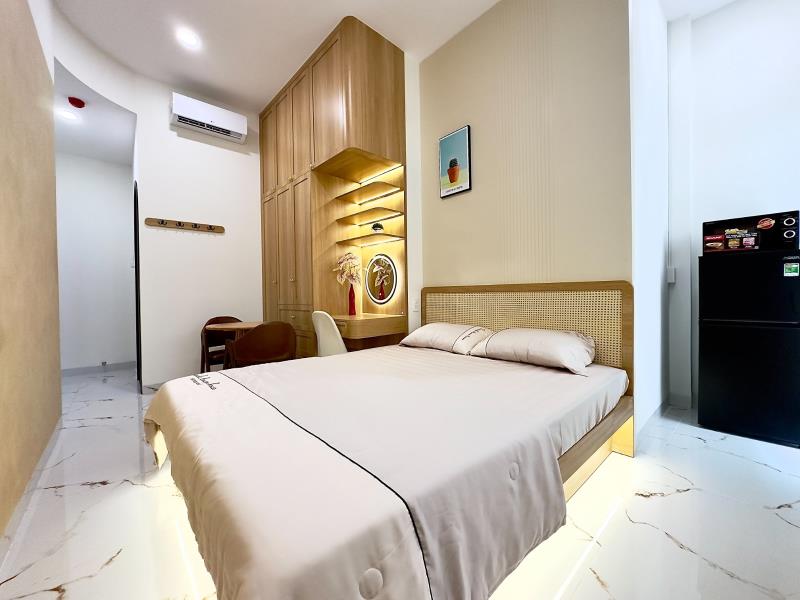 Cho thuê căn hộ, chung cư mini giá chỉ 8tr khu vực tân bình ầy đủ nội thất, dọn vào ở ngay, không gian sạch sẽ, an ninh 24/7. - 2