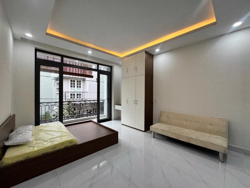 Studio 40m2 ban công - full nội thất - máy giặt riêng ngay ung văn khiêm - đại học hutech - ngã tư hàng xanh - nguyễn gia trí - điện biên phủ - 3