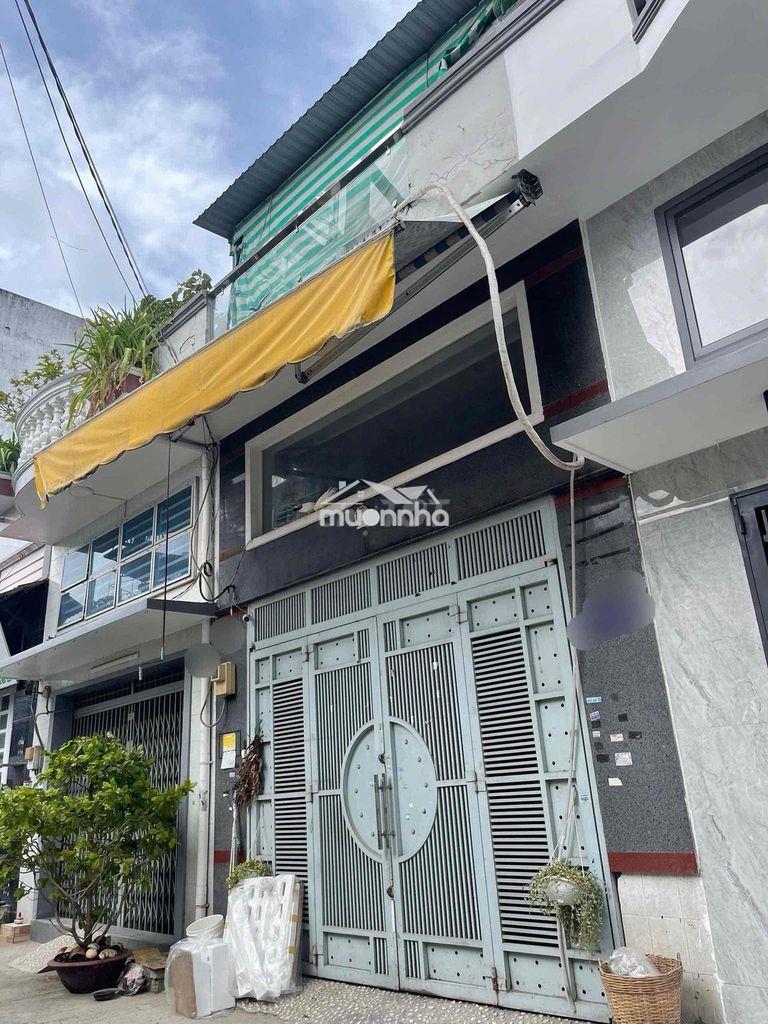 Nhà 2mt hẻm xe hơi, 4.5x12m trệt 1 lửng 1 lầu. hđt 15triệu. giá: 6.1t