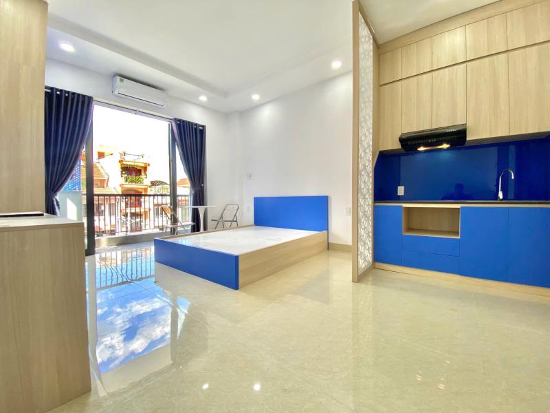 Cho thuê căn hộ ban công – xô viết nghệ tĩnh, gần đại học hutech