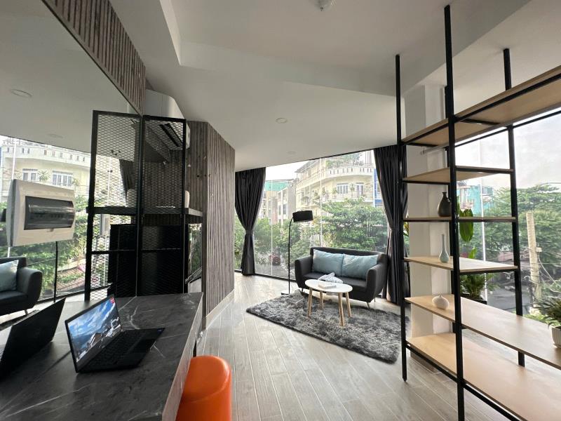 Cho thuê studio view kính full cực chill gần sân bay tân sơn nhất