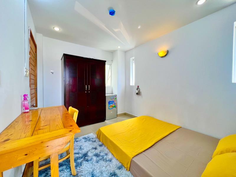 Phòng studio bancon cửa sổ trời thoáng full nội thất tại lê văn sỹ gần co.op nhiêu lộc - chợ nguyễn văn trỗi