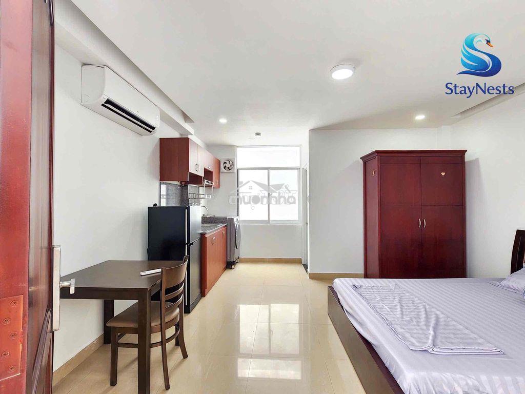Studio bancol/ cửa sổ trời full nội thất gần lê thị riêng quận 10 - 2