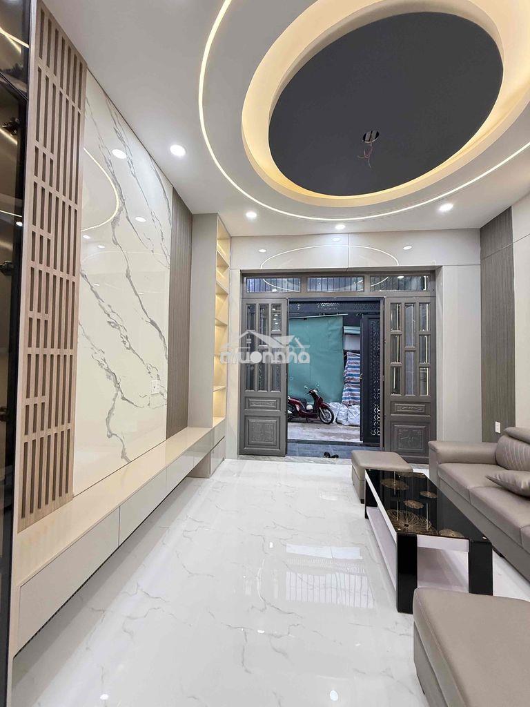 Nhà 1 lầu 3pn xây mới cách hà huy giáp 100m - hxh chỉ đầu 4t - 3