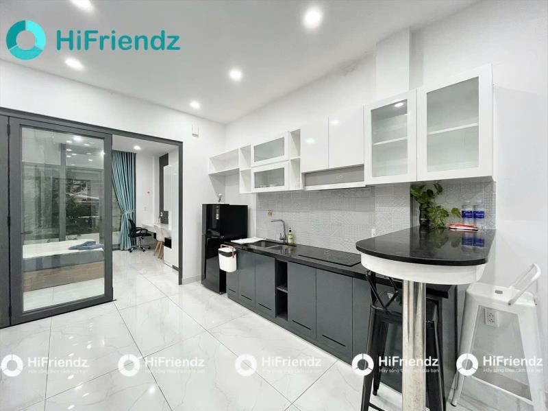 Cho thuê căn hộ 1pn balcony - thang máy - chợ tân định - đh isb - mở - cv lê văn tám - hồ con rùa