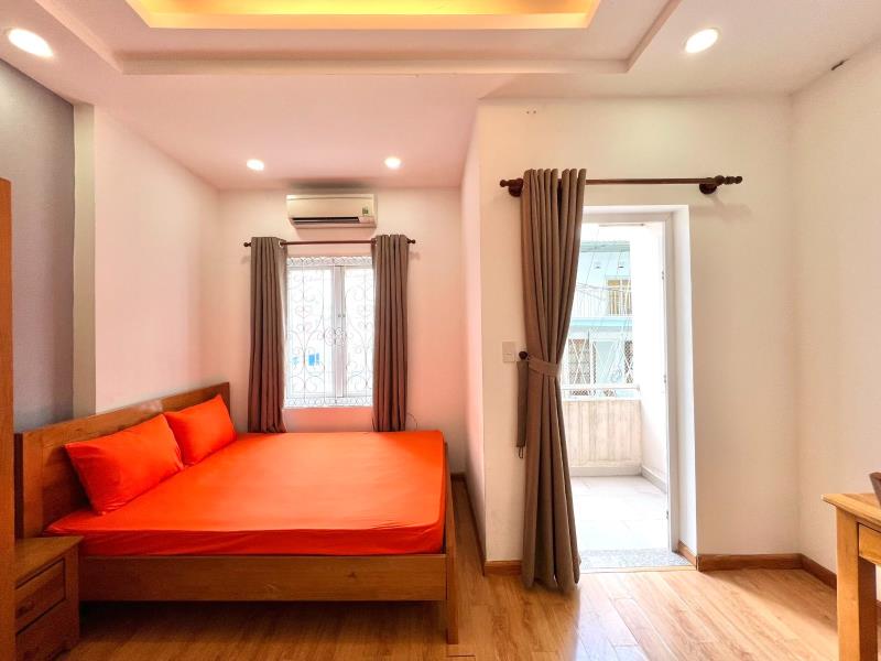 Phòng studio 1pn tách bếp bancon cửa sổ trời thoáng full nội thất tại nguyễn trãi gần đh sài gòn, đh sư phạm tp.hcm, chợ bến thành - 2