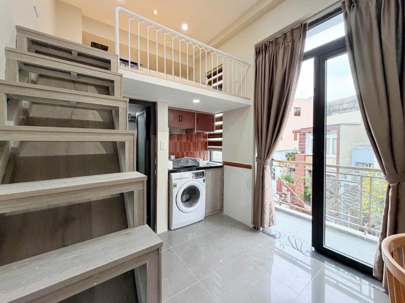 Gác cao mới đẹp gần sân bay tân sơn nhất - huflit trường sơn - học viên hàng không - vòng xoay lăng cha cả quận tân bình - 2