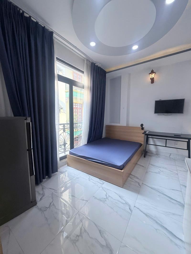 Căn hộ 6tr full nội thất có ban công gần đh mở, đh kinh tế,.... phan xích long phú nhuận