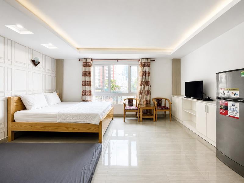 Cho thuê studio nguyễn văn thương, quận bình thạnh – cửa sổ lớn, phòng rộng, thang máy, gần đh hutech