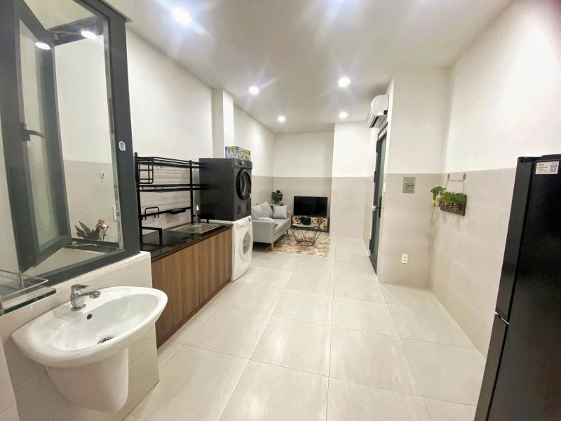 1 phòng ngủ 1 phòng khách gần sân bay tân sơn nhất và công viên hoàng văn thụ quận tân bình - 2