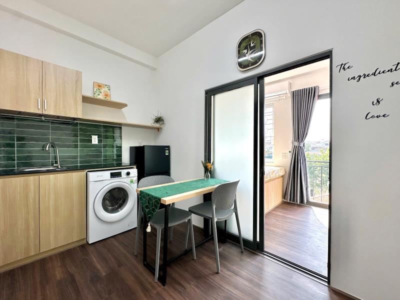 Căn 1 pn + 1 phòng khách + ban công - tân bình sát sân bay, gần trung tâm hcm - 3