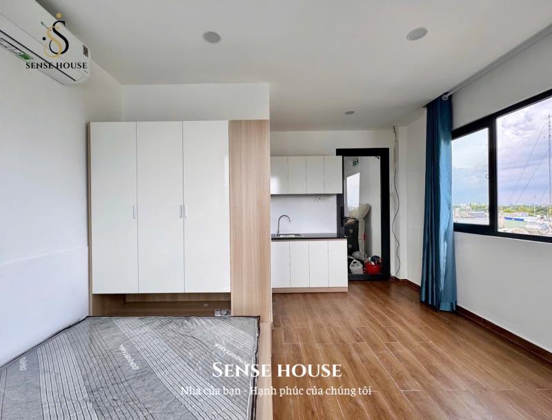 Studio ban công mới 100% | full nội thất | view sân bay | gần nhà ga t3 - 2