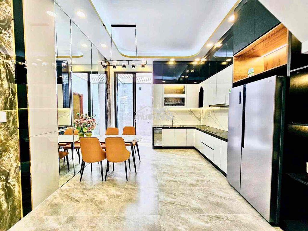 Nhà full nội thất 1 trệt 2 lầu 4pn 5wc 4x25m huỳnh tấn phát quận 7 - 4