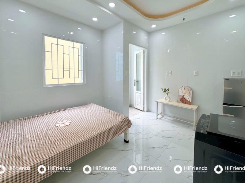 Studio full nội thất - máy giặt riêng | đh văn hiến - đh hồng bàng | giá 4tr3 - 3