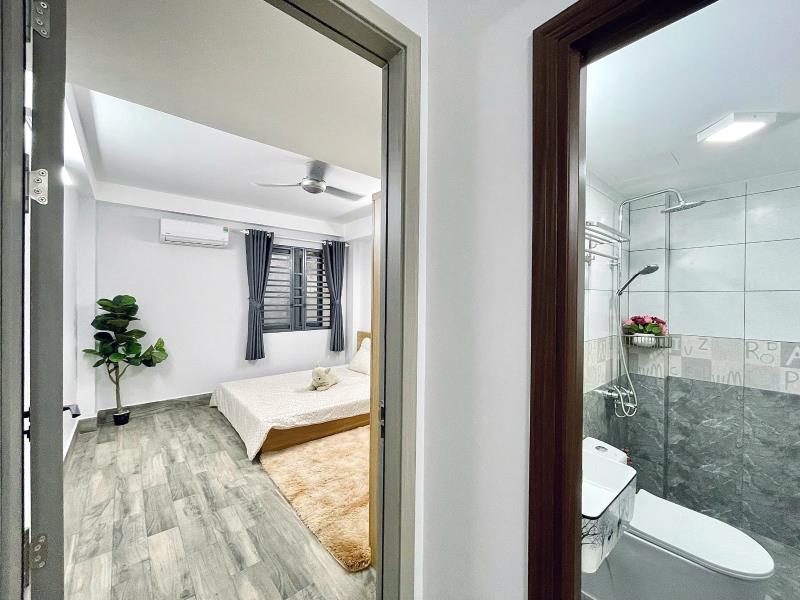 ✨ [Tân bình] căn hộ 1pn1pk siêu rộng 127 ni sư huỳnh liên - trang bị 2 máy lạnh, tủ mây decor xịn xò