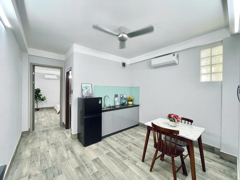 ✨ [Tân bình] căn hộ 1pn1pk siêu rộng 127 ni sư huỳnh liên - trang bị 2 máy lạnh, tủ mây decor xịn xò - 3