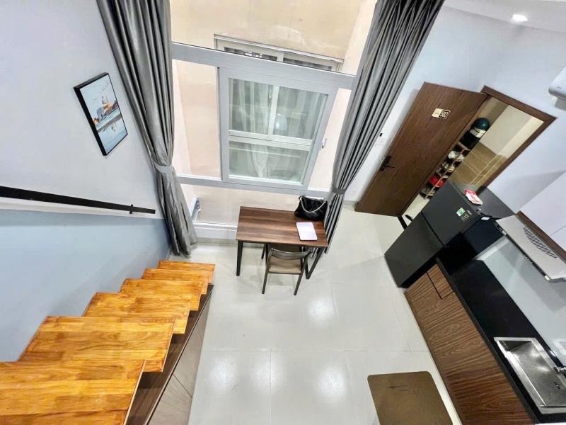 Cho thuê phòng gác lửng full nội thất bạch đằng, bình thạnh – gần uef & đh hồng bàng - 3