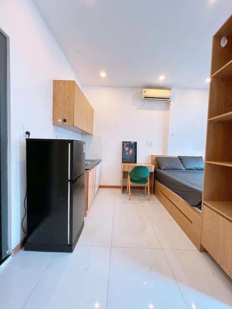 Căn hộ studio cực chill ban công tủ lạnh 40m2 gần thảo cầm viên, cầu thị nghè, bình thạnh - 3