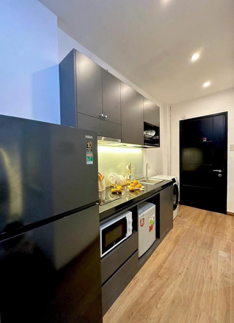 Căn hộ studio cực to cửa sổ lớn tủ lạnh 50m2 gần landmark81 vinhome central park bình thạnh - 3
